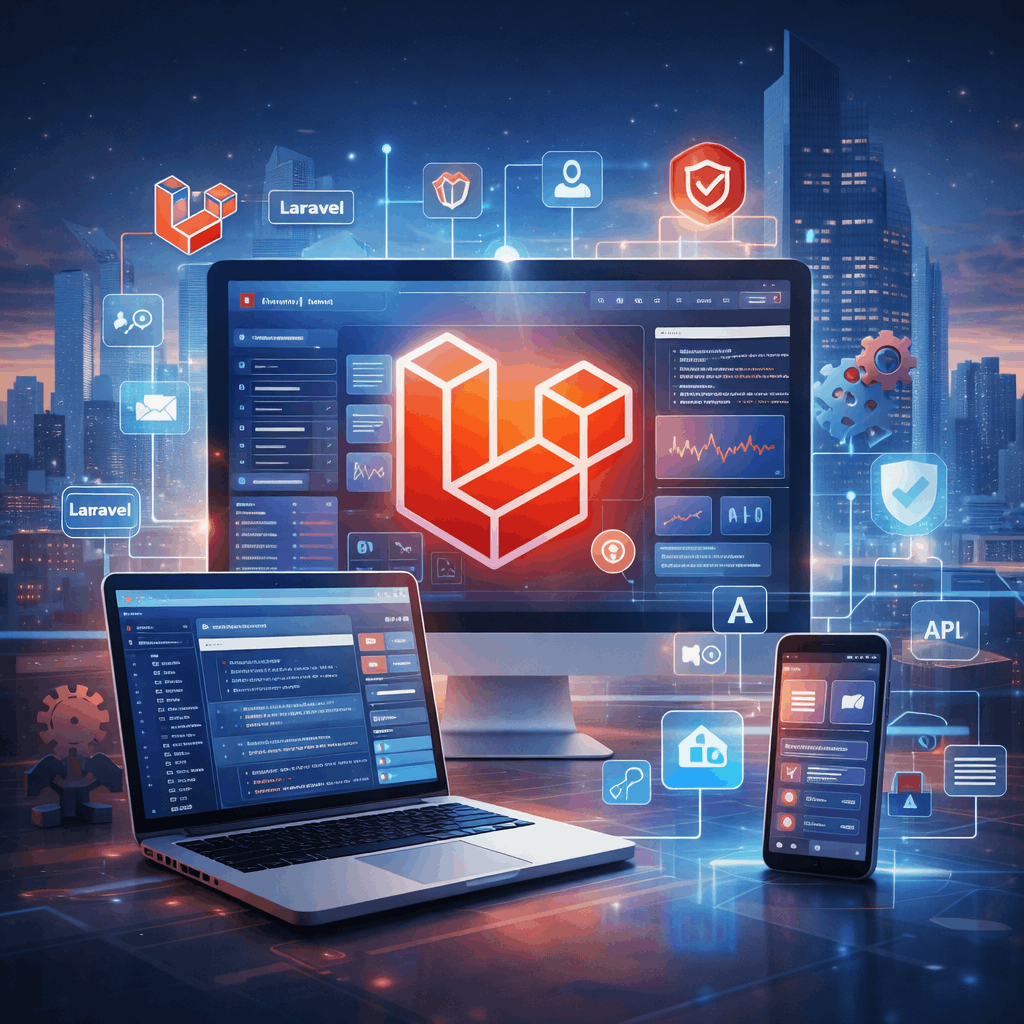 Laravel web development in digital harmony (1)